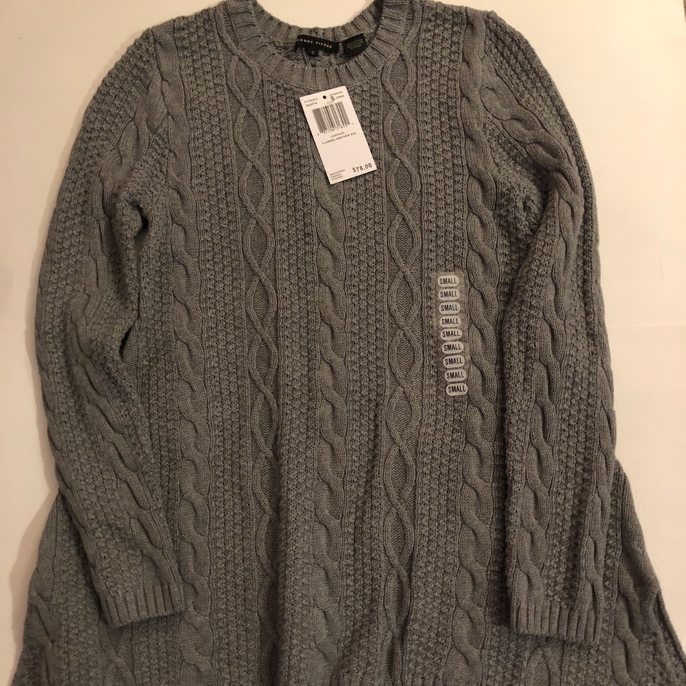 Gray, sweater. SMALL
